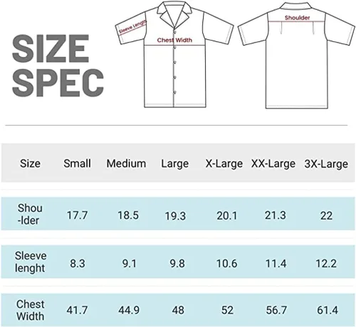 Vista 7 de Durio Hawaiian Shirt for Men Short Sleeve Floral Beach Shirts for Men Casual Button Down Tropical Shirts