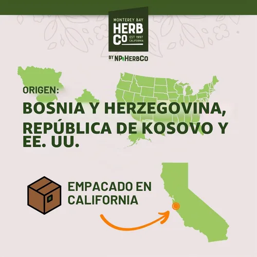 Vista 4 de MONTEREY BAY HERB CO Monterey Bay Herb Co. Bayas enteras de enebro Añadir a sopas, carnes estofadas y caza (1/4 libra)