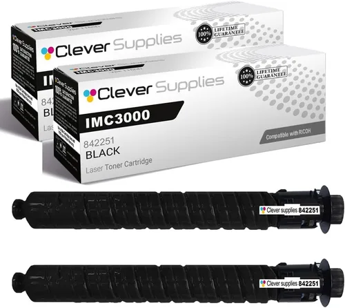 Vista 19 de CS - Cartucho de tóner compatible para Ricoh C220 406046 Color negro láser Aficio SP C220 Aficio SP C220A Aficio SP C220DN Aficio SP C220N Aficio SP