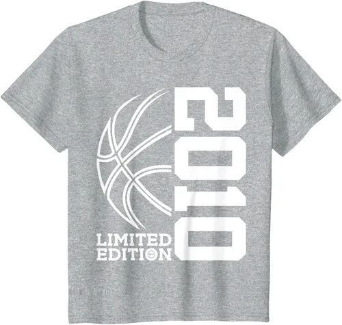 Vista 38 de Camiseta de baloncesto de 13 cumpleaños edición limitada 2010, Negro