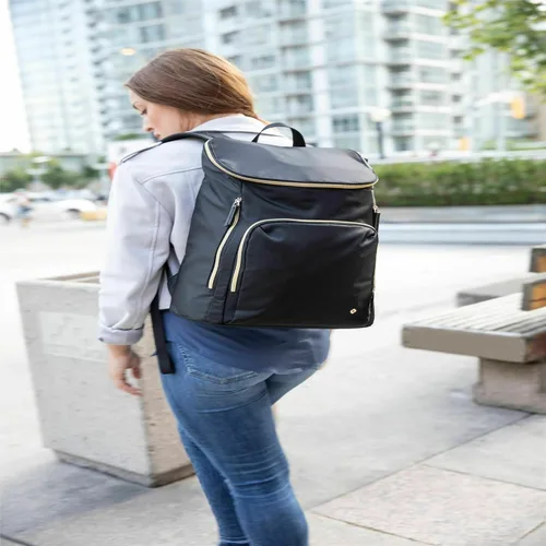 Vista 2 de Samsonite - Valija para mujer de la colección Business Mobile Solution, Negro), 128172-1041