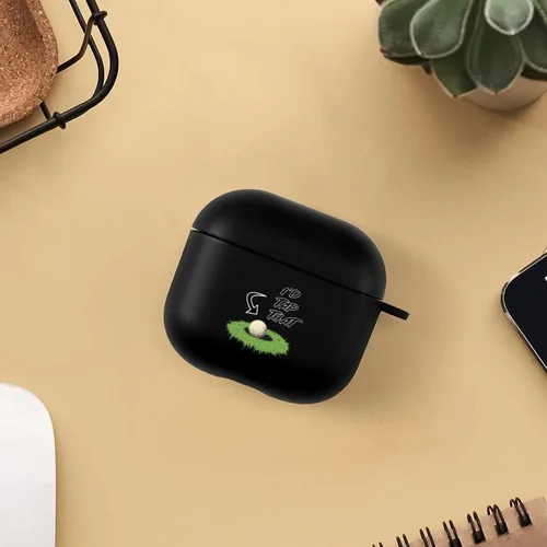 Vista 5 de I'd Tap That Golf Simple - Funda protectora compatible con AirPods 4, cuerpo completo, a prueba de golpes