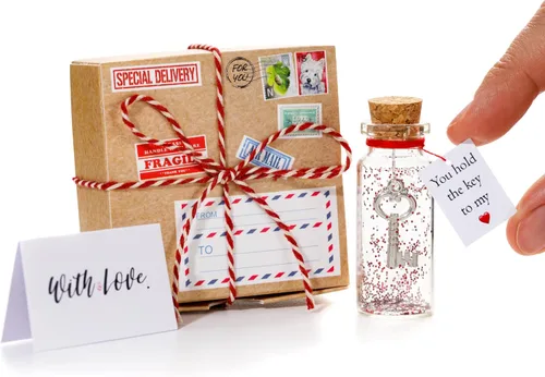 Vista 12 de Regalo de aniversario para mujeres y hombres, regalo romántico para el Día de San Valentín, para novio, novia, esposa o marido