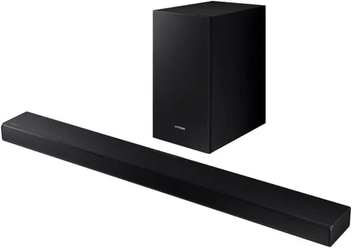 Vista 2 de Samsung Barra de sonido de 3.1 canales con subwoofer inalámbrico y Dolby Audio - HW-A55C/ZA (renovada)