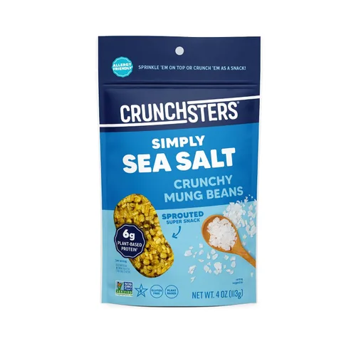 Vista 10 de Crunchsters Beyond - Bocadillo de proteína de tocino, 4 onzas