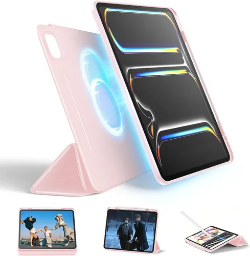 Vista 17 de SPARIN - Funda para iPad mini 7 A17 Pro 2024/iPad Mini 6 2021 de 8.3 pulgadas Negro