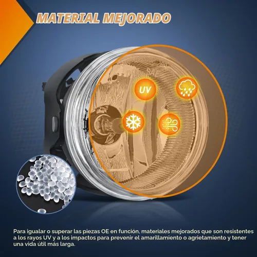 Vista 5 de Nilight Conjunto de luces antiniebla compatible con 2005 2006 2007 2008 2009 2010 Dodge Grand Caravan Challenger Charger Caliber Nitro Avenger