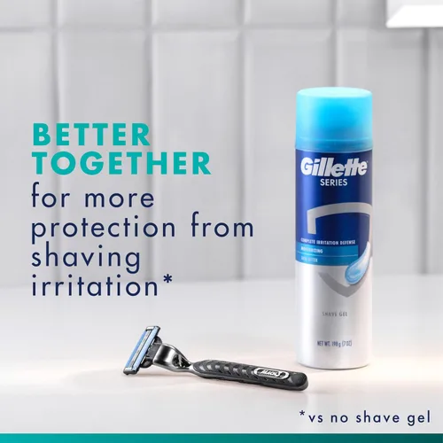 Vista 7 de Gillette Mach3 Maquinilla de afeitar para hombres, 1 mango de afeitar + 2 repuestos de cuchilla
