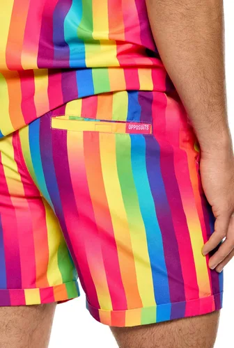 Vista 99 de Opposuits Traje de baño combinado de verano - Conjunto de dos piezas a juego para hombre - Ropa de natación de playa