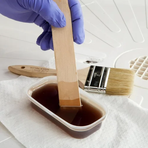 Vista 2 de Kit de resina para reparación de fibra de vidrio de bondo., Negro
