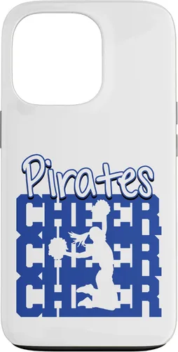 Vista 22 de Pirates Cheer Back to School Cheerleading Spirit B Case for iPhone 16