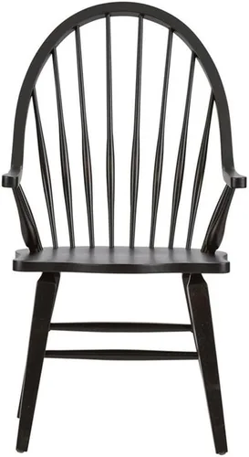 Vista 3 de Liberty Furniture Industries Windsor - Silla con brazos traseros, 25 pulgadas de ancho x 25 pulgadas de profundidad x 41 pulgadas de alto