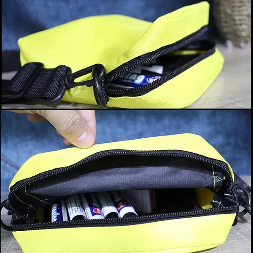 Vista 3 de Bolsas de hombro de anime para cosplay, bolsas de mensajero de anime + colgante de juguete de peluche de aguacate para niñas y niños