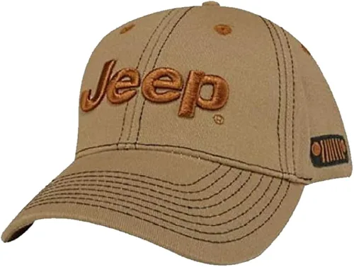 Vista 4 de FCA Gorra del Snapback del logotipo del Jeep 3D