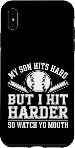 Vista 11 de My Son Hits Hard But I Hit Harder So Watch Yo Mouth - Case for iPhone 16