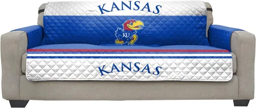 Vista 4 de Pegasus Sports NCAA - Funda protectora de microfibra para muebles con correas elásticas