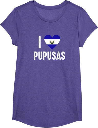 Vista 62 de Camiseta I Love Pupusa from El Salvador