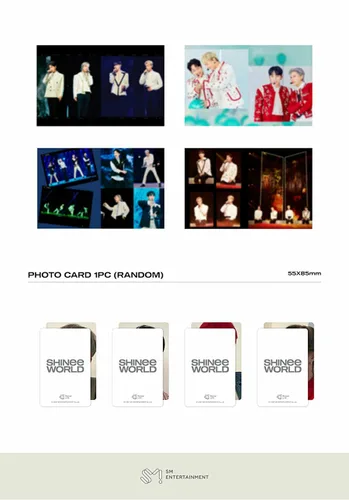 Vista 3 de SHINEE BEYOND LIVE BROCHURE [ SHINEE WORLD ]. 72p Brochure(Photo Book)+1ea Photo Card K-POP SELAED+TRACKING NUMBER