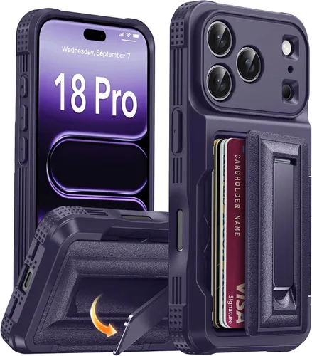 Vista 23 de Oterkin Funda tipo cartera para Google Pixel 11/11 Pro 4-5 tarjetero Negro