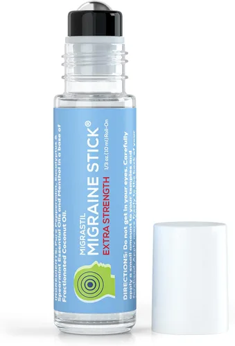 Vista 2 de Migrastil Extra Strength - Inhalador de liberación de estrés y migraña extra fuerte, paquete de 2
