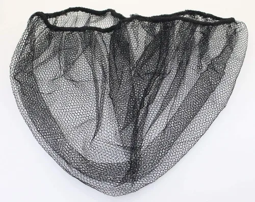 Vista 3 de ELEGANTLIFE 21" Redes de pelo de nido de abeja transpirables de nailon regular desechables, paquete de 200 (negro), Negro