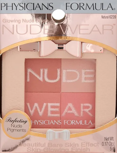 Vista 2 de Physicians Formula Nude Wear - Rubor nude brillante, natural, 0.17 onzas