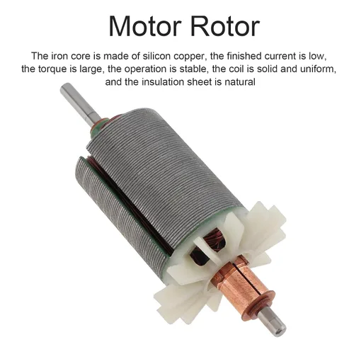 Vista 5 de RS550 9Teeth DC Motor con caja de cambios 0.311 in 14.4V 25000RPM Micro Motor Herramienta de precisión para DIY Sierra eléctrica Proyectos Hobbies