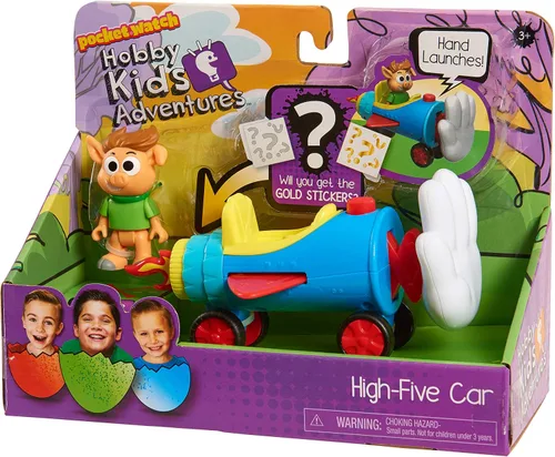 Vista 2 de HobbyKids High-Five Car, juguetes para niños a partir de 3 años Just Play