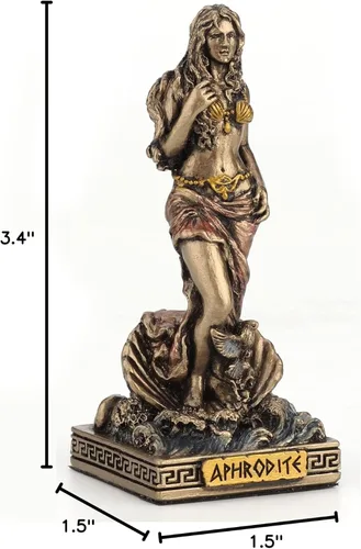 Vista 5 de Veronese Design - Figurina Miniatura de la Diosa de la Belleza Afrodita
