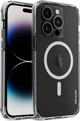 Vista 14 de Pelican Protector Series - Funda para iPhone 15 Pro de 6.1 pulgadas [compatible con MagSafe], funda magnética para teléfono con tecnología