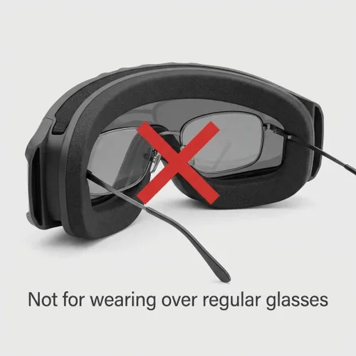 Vista 6 de QWORK Gafas tácticas militares de Airsoft para deportes al aire libre con 3 lentes intercambiables para montar a caballo, negro