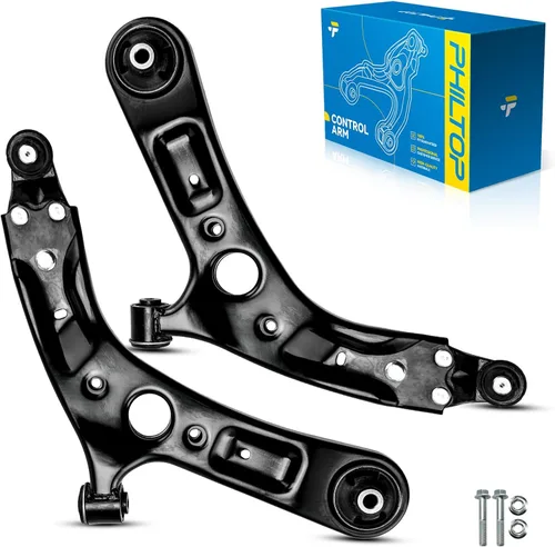 Vista 200 de PHILTOP Kit de suspensión delantera de 10 piezas, brazos de control inferiores con juntas de bola, eslabones de extremo de barra estabilizadora