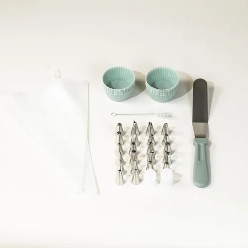 Vista 4 de Bosch Universal Plus- Batidora de pie con paquete de accesorios NutriMill Baker's Pack que incluye raspador de tazón, paletas para galletas