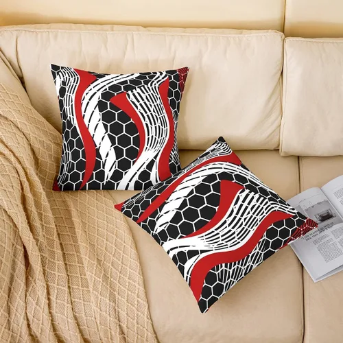 Vista 49 de Guitar Print Double Sides Print Pillow Covers 16"x16",Music Themed Bass Instruments Pillowcase Soft Square Cushion Cases,Rustic Music Score Note