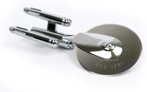 Vista 2 de Star Trek: The Original Series USS Enterprise NCC 1701 Cortador de Pizza Utensilio