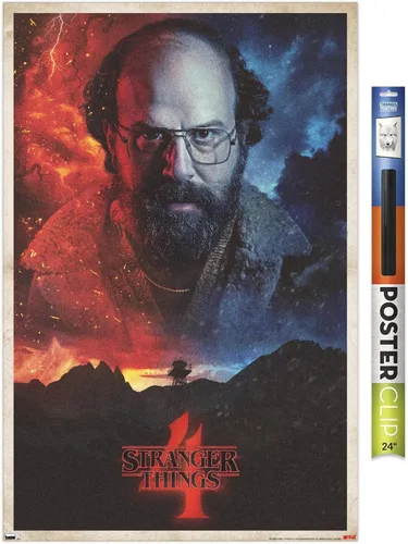 Vista 18 de Trends International Netflix Stranger Things: Season 4 - Póster de pared de una hoja Murray, 14.725 x 22.375 pulgadas, versión enmarcada de madera