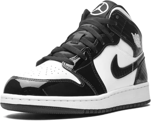 Vista 4 de Nike - Zapatos deportivos unisex para baloncesto, NegroBlanco