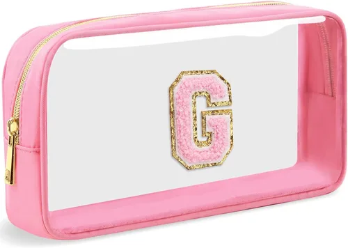 Vista 96 de Bolsa de Maquillaje Transparente Pequeña Bolsa de Cosméticos Bolsa de Viaje de Artículos de Aseo Bolsa Transparente con Cremallera Bolso Organizador
