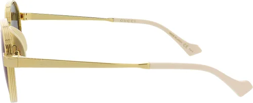 Vista 3 de Gucci GG0872S GoldSilver 5121145 Gafas de sol para hombre