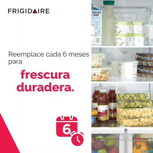Vista 4 de FRIGIDAIRE PAULTRA2 Pure Air Ultra II - Filtro de aire para refrigerador con tecnología de carbono para absorber olores de alimentos, 3.8 x 1.8