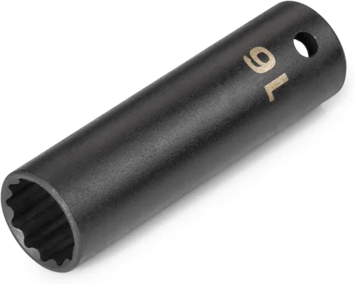 Vista 9 de TEKTON Dado de Impacto de 12 Puntos Poco Profundo de 1/2 Pulgada x 17 mm SID22317
