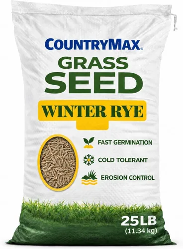 Vista 12 de CountryMax Semilla de centeno de invierno de 50 libras, cultivo
