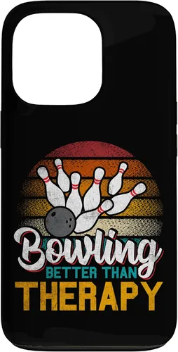 Vista 10 de iPhone 16 Bowling - Better Than Therapy Bowler Case