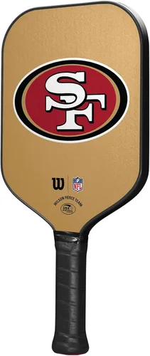 Vista 3 de Wilson NFL Collection - Palas de pickleball Fierce Team, tamaño de agarre 2-4 1/4 pulgadas