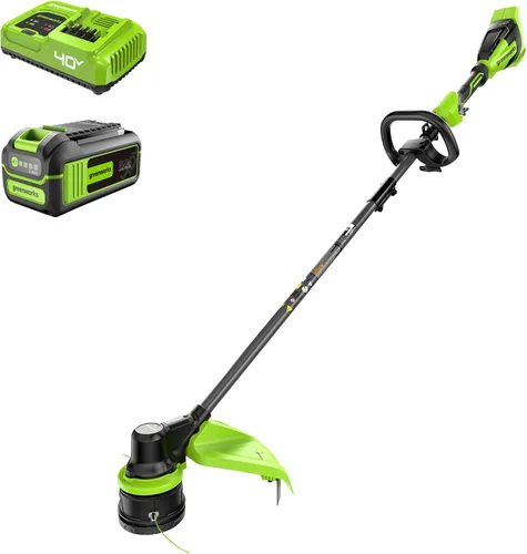 Vista 7 de Greenworks - Desbrozadora de 15 pulgada y 40 V Torqdrive, solo herramienta