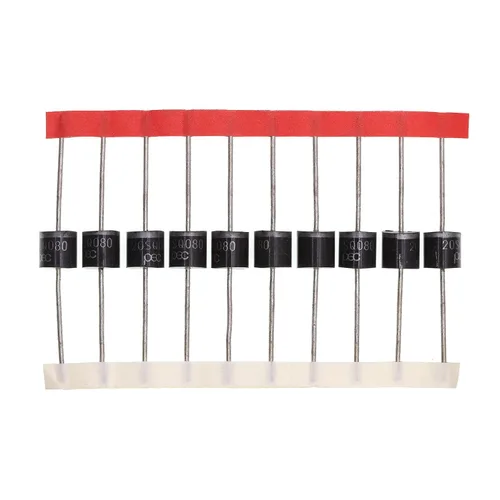 Vista 18 de 5PCS 10SQ045 Schottky Barrera Rectificador Diodos 10A 45V R-6 Axial 10 Amp 45 Voltios
