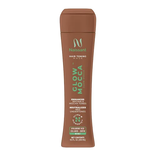Vista 13 de naissant Mascarilla tonificante para cabello negro frío Pigmentos de ultra alta pureza Neutraliza los matices rojos y anaranjados Ácido