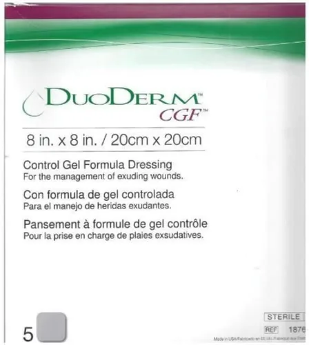 Vista 11 de Apósito estéril DuoDERM CGF 4 x 4 pulgadas, 5/caja