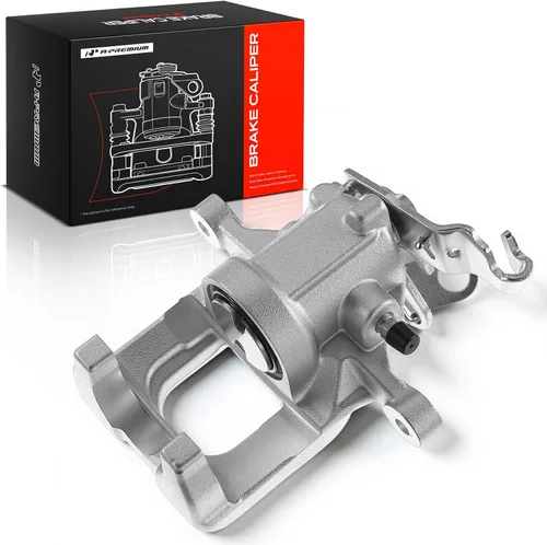 Vista 10 de A-Premium Pinza de freno de disco trasera izquierda sin soporte Compatible con modelos Audi y Volkswagen: A3, A3 Quattro, Beetle, Eos, Golf, Golf