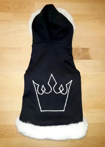 Vista 4 de Ropa de gato sin pelo Sudadera extra con capucha Dark Lord (S)